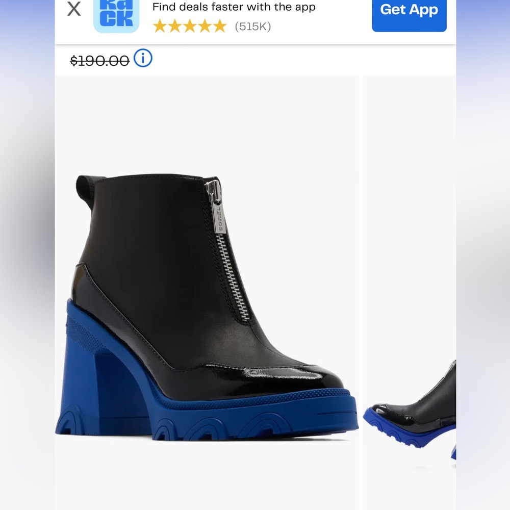Sorel Brex Zip boots size 8
